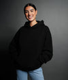 Black 100% Organic Cotton Hoodie