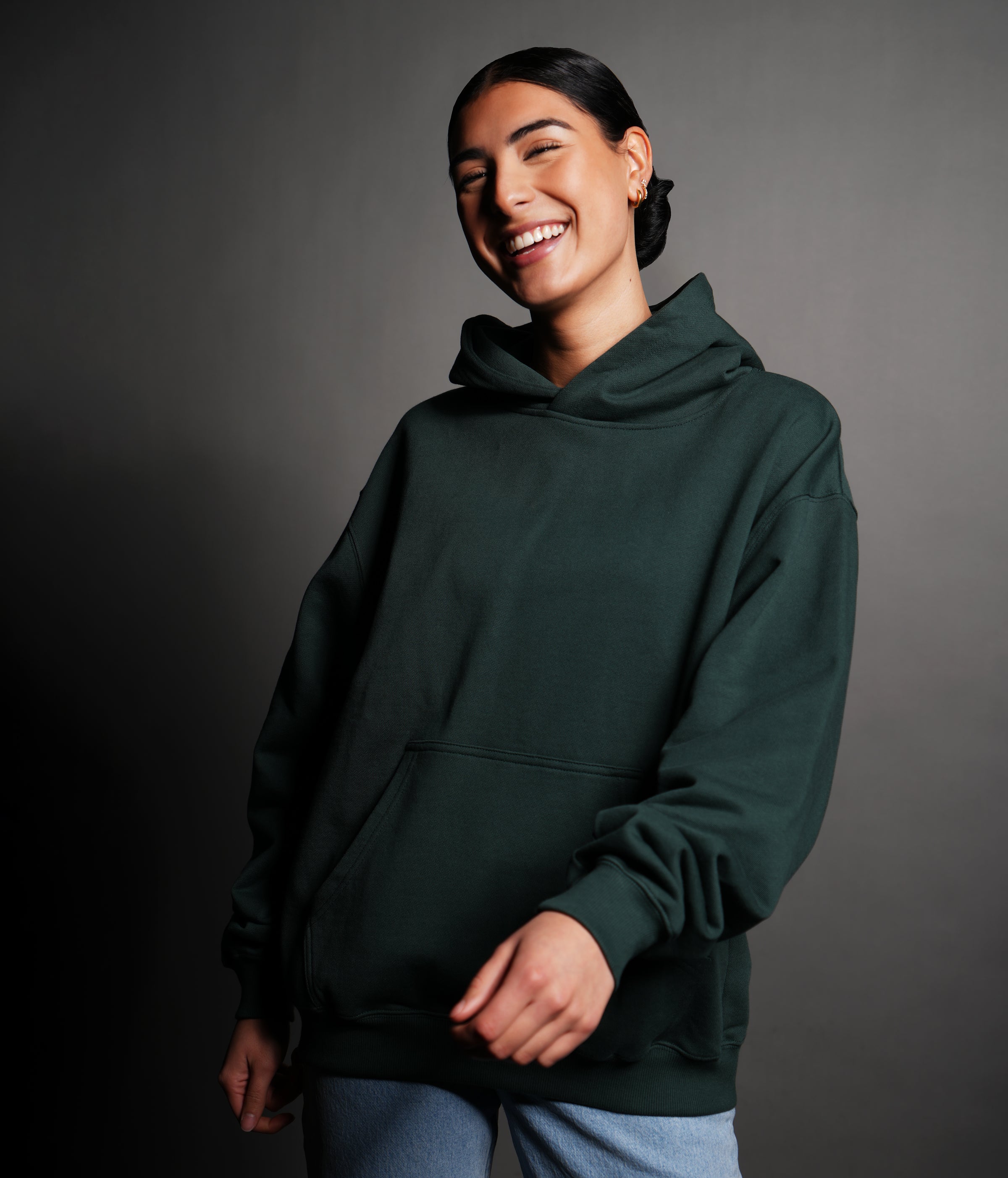 Forest Green 100% Organic Cotton Hoodie – Shopalignmentco