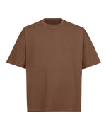 Vintage Brown Oversized Boxed Tee