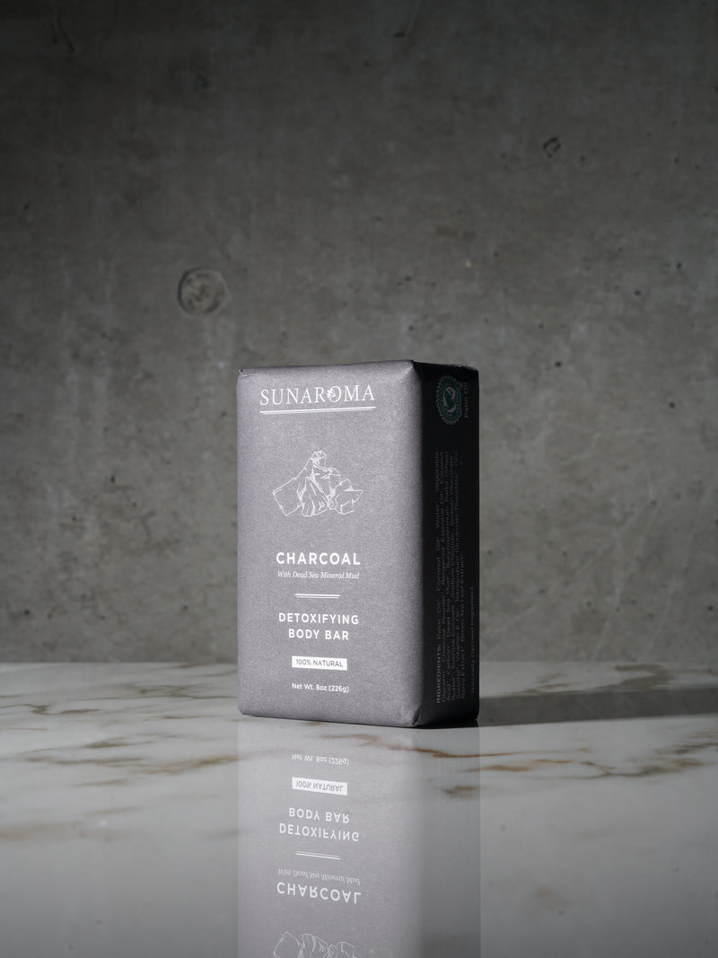 CHARCOAL - 100% Natural Soap - SUNAROMA