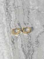 14K Gold Bonded "Modern Day" Earrings
