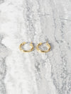 14K Gold Bonded "Mini Mi" Earrings