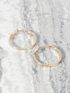 14K Gold Bonded "LA Runway" Earrings