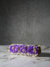 4" White Sage + Purple Flower Smudge