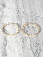 14K Gold Bonded "Medium Hype" Earrings