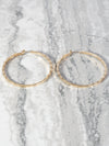 14K Gold Bonded "Large Hype" Earrings