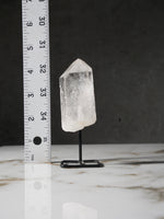 Clear Quartz Point on Stand (1)