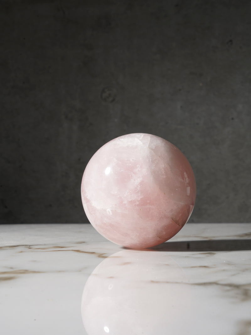 Rose Quartz Sphere (1)