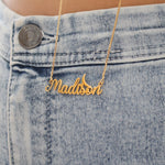 14k Gold Custom Signature Name Necklace