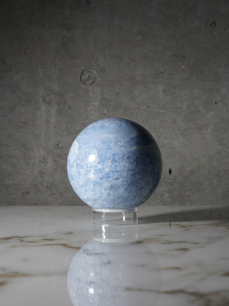 Blue Celestite Sphere (1)