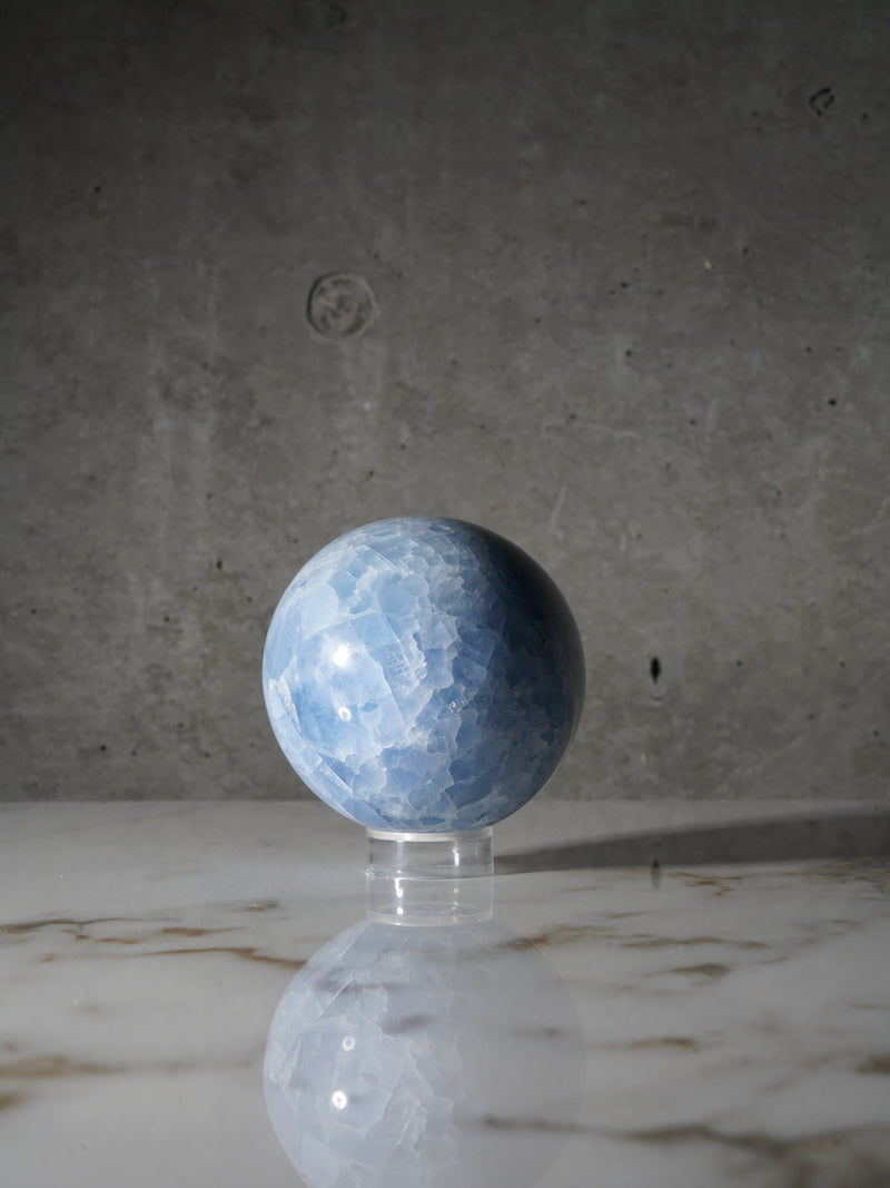 Blue Celestite Sphere (3)